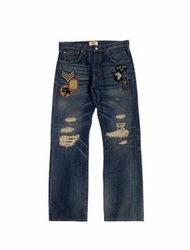 LEVI'S 08501 0233 黑豹貼布 軍章 W32 L32 牛仔褲 Levis LVC