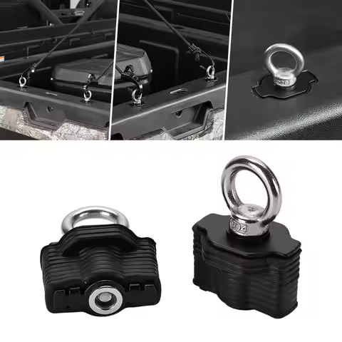 Tie Down Anchor Stainless Steel Bed Anchor for CFMOTO Uforce 1000, Uforce 600 800 U10 Pro/Zforce 800