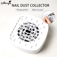 Nail Dust Collector White Powerful Nails Dust Extractor Low Noise Nail