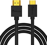 Mini HDMI to Standard HDMI Cable 20 Feet and do HDMI to Mini HDMI - Ultra High Speed 18Gbps Support 4K 1080p ARC Compatible with Sony XR500, Nikon D500 D810, Canon XA40 XA50 XA55, Raspberry Pi Zero