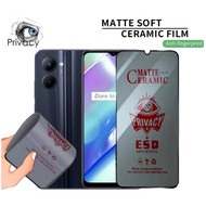 REALME C33 Ceramic Matte Anti Spy No Tempered Glass