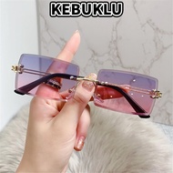 KEBUKLU Rectangle Sunglasses Eyewear UV400 Ultralight Sunglasses for Women
