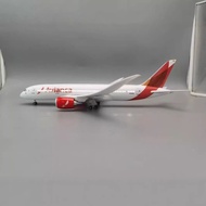 Colombia Airlines Scale 1: 130 43cm B787 Avianca with Light Wheeled Airplane Out of Print Model