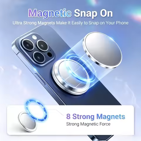 MagSafe Magnetic Phone Rear Selfie Mirror HD Photo Assist Camera Accessories For iPhone Samsung Smar