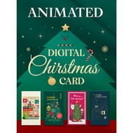 Digital Christmas Card | Greeting Card | Invitation Card | E Card Greeting | E Card Invitation Card 