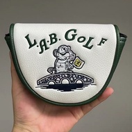 LAB GOLF golf club cover, center insert putter cover, semi-circular large head cap cover
