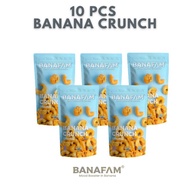Banafam - Banana Crunch Healthy Snack - Bundling 10 Pcs