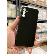 P/B- SAMSUNG M23 5G A12 M12 M20 M205 M22 M32 M62 CASE BLACK PREMIUM 3D CAMERA SOFTCASE SILICON BLACK