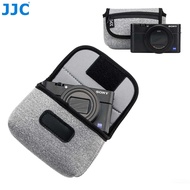 JJC กระเป๋ากล้อง นีโอพรีน กระเป๋ากล้องคอมแพคสำหรับ Sony ZV1 RX100VII RX100VI Ricoh GRIIIX GR3 Olympus TG5 TG4 TG3 Fuji XF10 Panasonic TS30 Canon G7XMIII SX720 G7XMII กล้อง