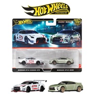Hot Wheels Premium 2 Pack Nissan Nismo GT3 Vs NissanGTR R35 Racing CarGTR