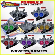 ♞,♘Lighten Front Shock Jrp Sticker + Formula 8.1 + 220mm Disc Silver+ Earls Hose Wave , Rs, Xrm , S