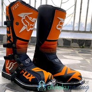 Motocross MX Gen II Fullprint Trail Boots with Front Protector for Adventure Boots - 005