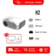 itel Projector Cinema TV H2 720P 100" Portable Mini Home