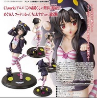 預購Pre-Order】 Kadokawa(角川) 惠惠 (兜帽☆造型 點仔Ver)CAworks 1/7 為美好的世界獻上祝福! Figure 3 色紙&B2掛畫特裝版／色紙通常版／通常版