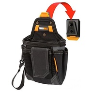 ToughBuilt - TB-CT-32-A Warehouse Tool Pouch - 9 Pockets and Loops Covered Cell Phone Holder Tape Me