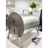 PORTABLE BBQ GRILL | SUS BBQ SET | SMOKE BBQ | BBQ FOR OUTDOOR CAMPING | BBQ GRILL LARGE FOLDABLE | 