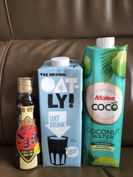共享優品coupon價,唔洗樣樣打孖買,全圖$45,日清麻油+燕麥奶+椰子水