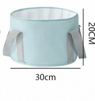 可折疊泡腳桶高深過小腿旅行便攜式泡腳袋家用足浴神器洗腳盆恆溫 浸腳 按摩 Insulated Portable Bag 按摩