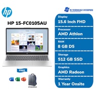 HP Laptop 15.6 inch 15-fc0105AU/fc0106AU