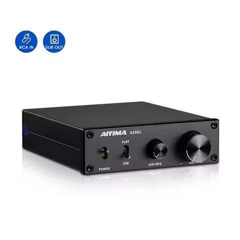 AIYIMA TPA3255D2 Amplifier 300W HIFI Mono Channel Audio Power Subwoofer Amplifier Class D AMP NE5532