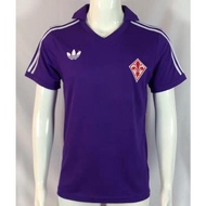 Kaus Sepak Bola เสื้อเจอร์ซีย์เตะฟุตบอลย้อนยุค Fiorentina 79/80ที่บ้านเสื้อเสื้อเจอร์ซี่ส์ย้อนยุค