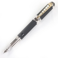 【5積分】全新未使用商品 □MONTBLANC2020 貓王紀念版鋼筆，14K F尖，黑色、銀色、金色，帶筆盒，男士款