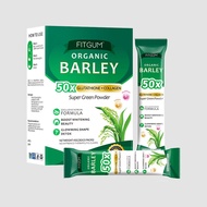 FITGUM 50X Barley Grass Powder – Detox Weight Loss, Beautify Skin, Supplement Collagen, Brighten Ski
