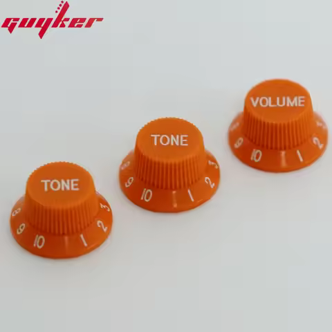1 Set 1V2T Knob For Electric Guitars Thirty Colors To Choose From