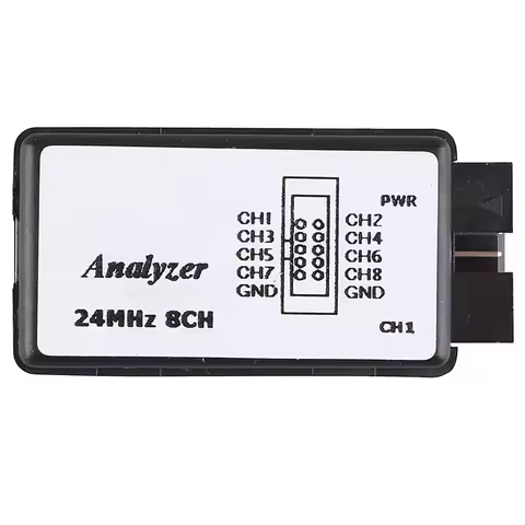 USB Logic Analyzer 24MHz 8 Channel 24M/seconds Logic Analyzer Debugger For ARM FPGA Logic Analyzer L