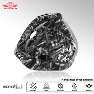 MOKOTO YAMAHA NMAX V2 / NMAX V2.1 TOP HANDLE BAR COVER GLOSSY HYDRO-DIP FORGED CARBON GARNISH 1PC F-