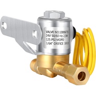 Mudder 4040 Injap Solenoid Air Pelembap, Loyang, 24 Volt Serasi dengan Model Aprilaire Whole House 4