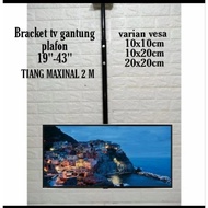 Hanging TV bracket ceiling TV bracket 17 19 22 24 32 39 40 42 43 inch