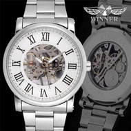 watch jam tangan Winner/Winner Roman Mechanical Watch Men's Watch Sports Watch Fashion Business Skel