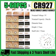 3V CR927 Lithium Button Battery BR927 ECR927 LM927 5011LC KCL927 DL927 CR927-1W Coin Cell Watch Butt