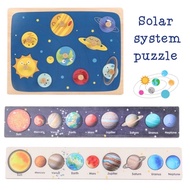 Solar SYSTEM PUZZLE / PLANET PUZZLE WOODEN EDUCATIONAL TOY