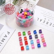 Transparent Colored Small Grab Clip Hair Clip Hair Clip F4n4