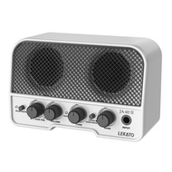 LEKATO Mini Guitar Amp 5W Bộ khuếch đại guitar điện có thể sạc lại Clean&Overdrive Effects Bluetooth