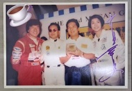 (議價比原價加$100售出及負評兼舉報)宣萱九十年代親筆簽名成龍盃照片尋秦記烏廷芳