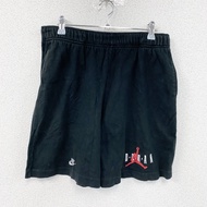 NIKE AIR JORDAN 運動短褲/半褲，黑色，L 碼，古著。