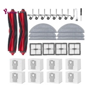 Robot Vacuum Cleaner Accessories Kit(30 Pcs) for  Q10 S5+ , for Q10 S5+ , Q10 S5, Q10 X5+ , Q10 X5