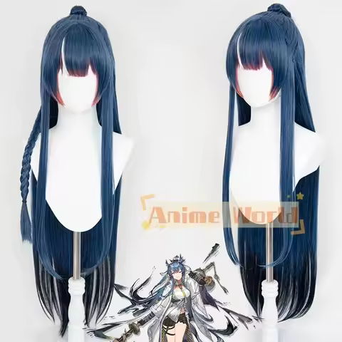 Arknights Ling Cosplay Wig + Wig Cap