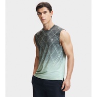 FILA CORE BLACK ATHLETICS FITNESS Men Cotton Vest in Full Print