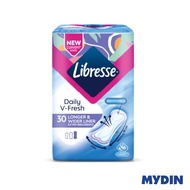 Libresse Daily V-Fresh Longer & Wider Liner 19cm (30 liners)