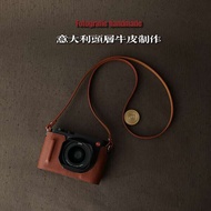 LEICA LEICA LEICA Q3 43 apo/Q1/Q2/Q3 Handmade Genuine Leather Protective Case Leather Case Base Came