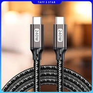 BYTE Type C to Type C Fast Charging PD 240W 1.5M Data Cable - BY-24