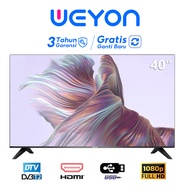 WEYON Digital TV LED FHD 32 inch 40 inch 43 inch Ready Digital Televisi Murah promo