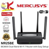 Mercusys MR25BE BE3600 / MR27BE BE3600 / MR37BE BE6500 / MR47BE BE9300 Dual-Band / Tri-Band Wi-Fi 7 