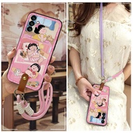 Waterproof TPU Phone Case For Samsung Galaxy A34 5G Crossbody Silicone Shockproof Cute Back Cover Du