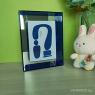 Wall-mounted photo frame mounted into a creative photo frame a4Acrylic Display Stand Poster Frame Tr