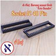 10Pcs IC socket 40 pin socket 2 x 20 connector legs